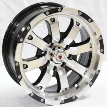 Aros 14X6.0 8X100/114.3 Et 20 Cb 73.1 Black Machined