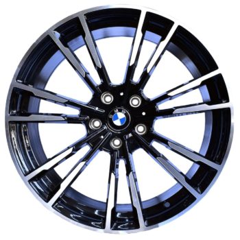 Aros BMW 20X8.5 5X120 Et 35 Cb 72.56 Black machined face
