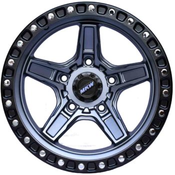 Aros 16X8.0 5X139.7 ET 0 CB 108 Gunmetal lip black