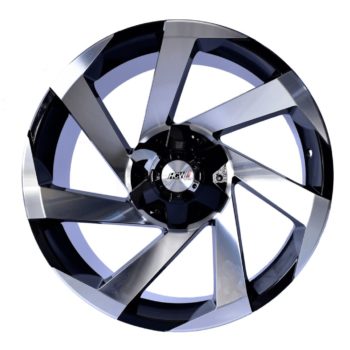 Aros 20X10 6X114.3/6X139.7 ET 0 CB 78.1 Black machine face - Camioneta